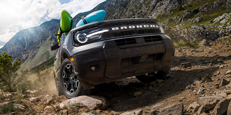 2025 Ford Bronco Sport Driving Off Road
