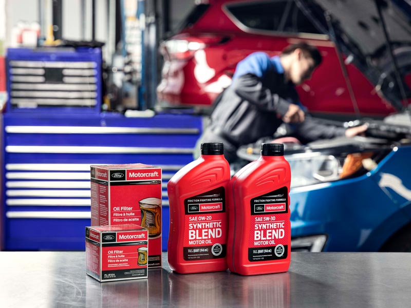 Oil for Ford Vehicles at Ford Service Center