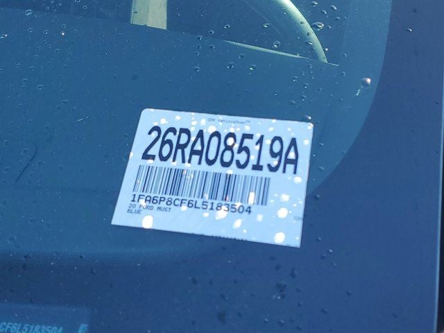 2020 Ford Mustang GT Performance Pkg