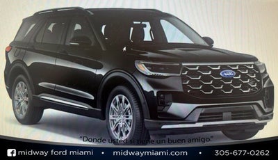 2025 Ford Explorer Platinum