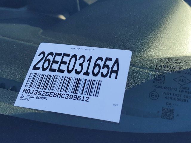 2021 Ford EcoSport SE