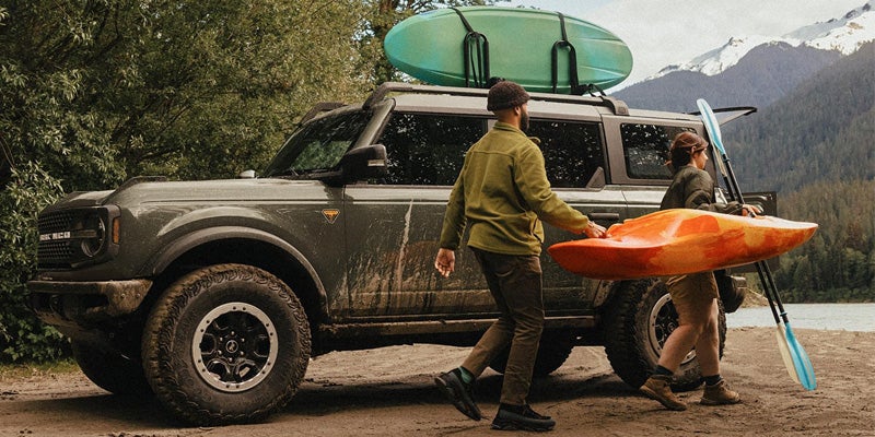 2026 Ford Bronco Kayak on top