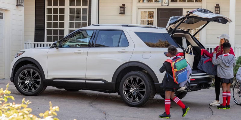 2026 Ford Explorer with Kids