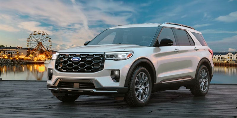 2026 Ford Explorer On a on the water