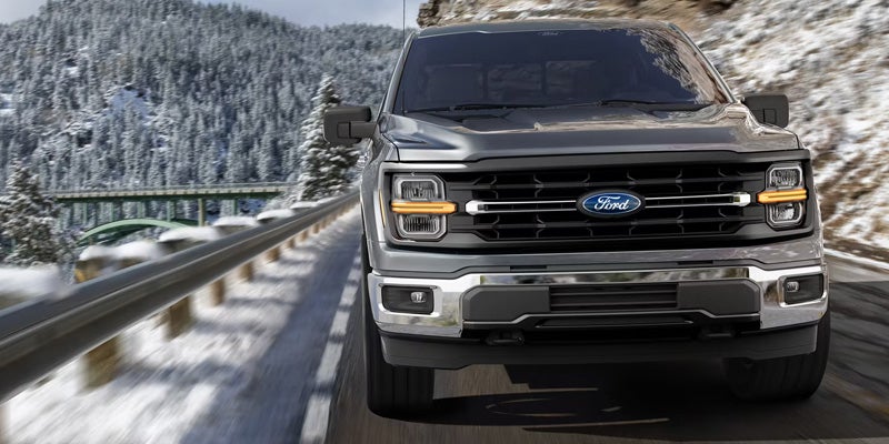 F-150 Driving Down Highway