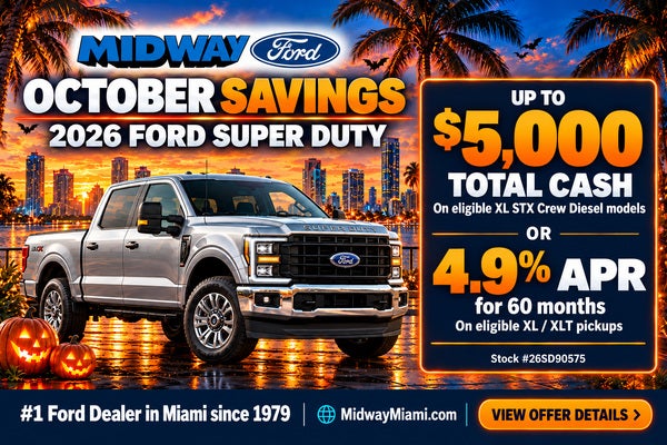 2026 Ford Super Duty 4.9% APR for 60 months