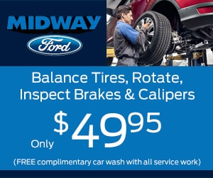 Balance Tires, Rotate, Inspect Brakes and Calipers